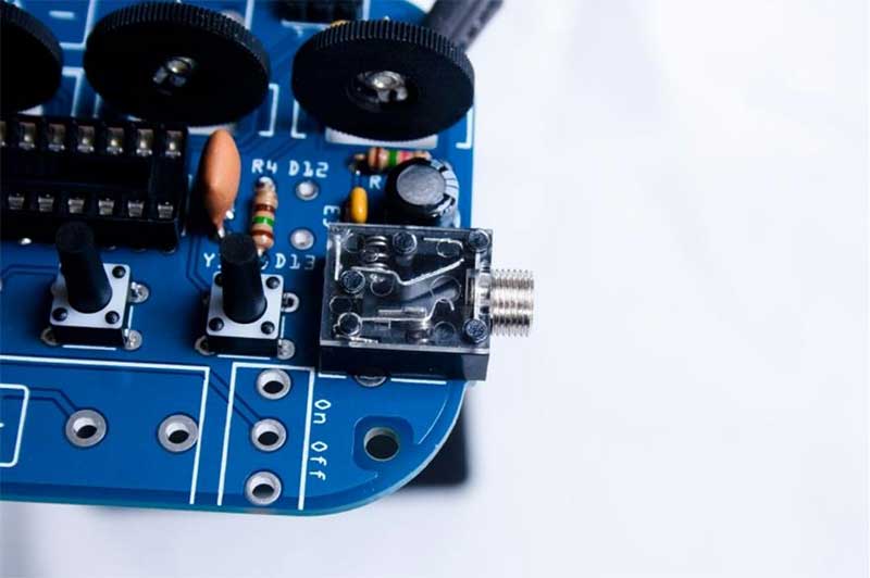 add the audio jack