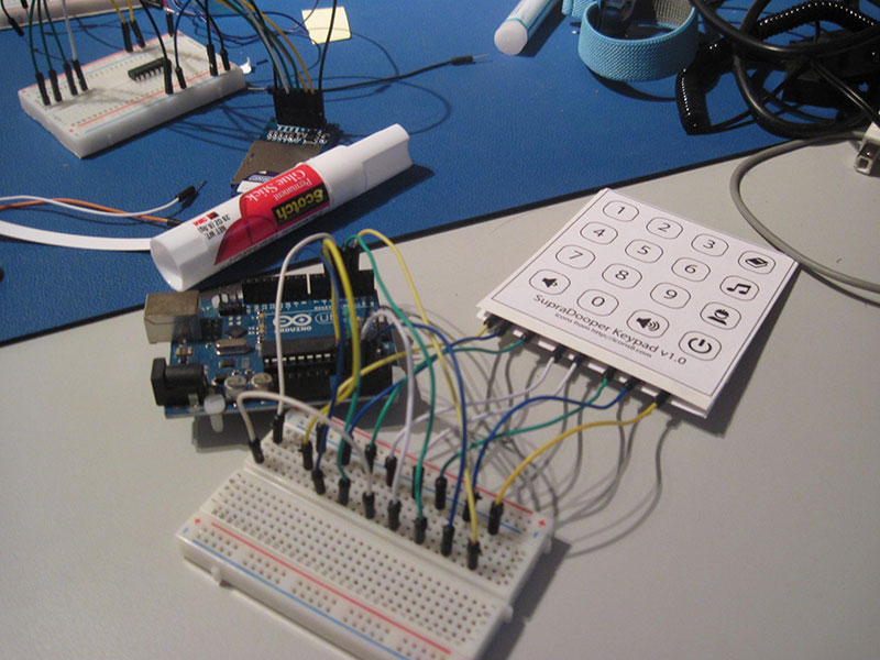 Custom Membrane Keypad for Arduino