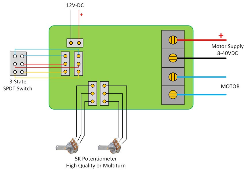full bridge dc motor driver